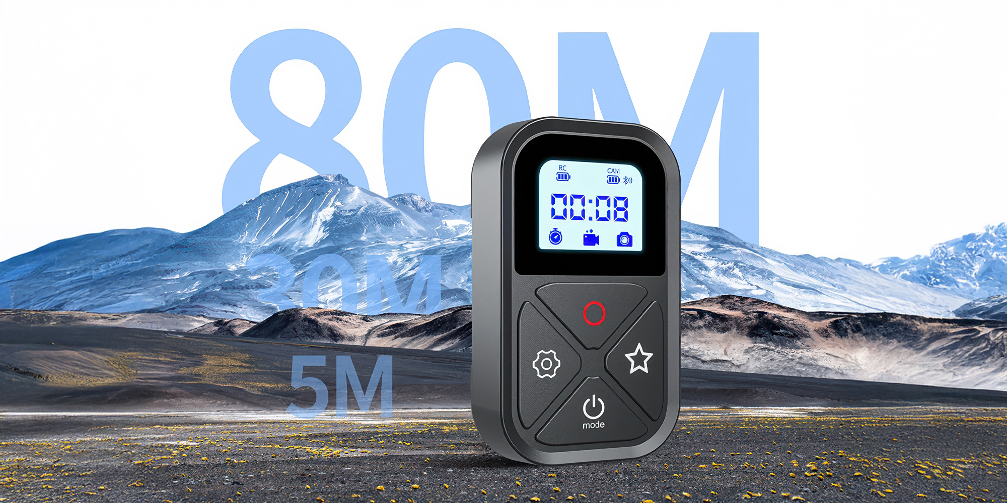 Pilot Telesin GP-RMT-T10 do kamer GoPro Hero 8 / 9 / 10 / 11 / 12 / Max